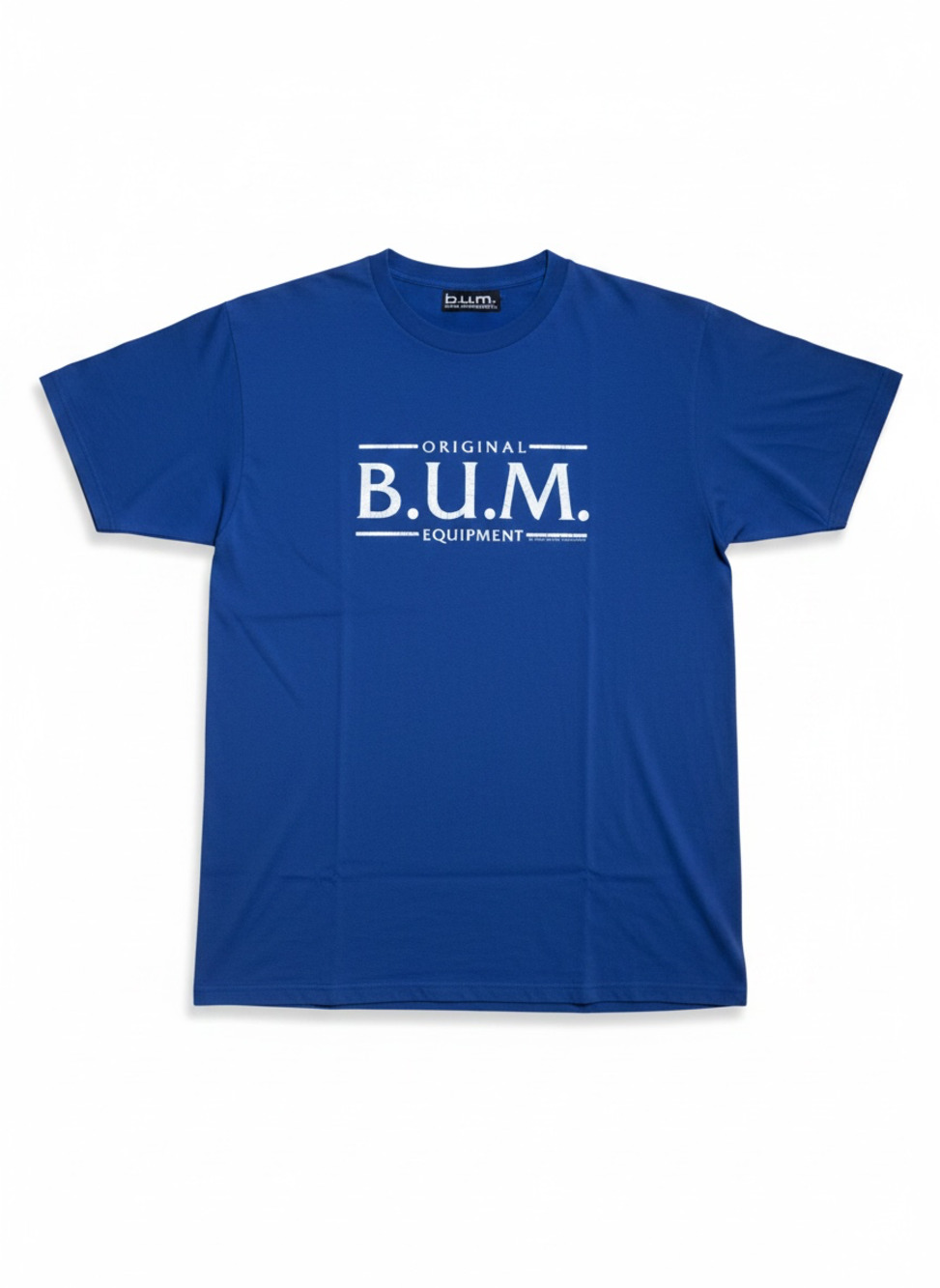 Vintage 1992 B.U.M. Equipment T-Shirt Men’s M Blue Made in Israel 90s